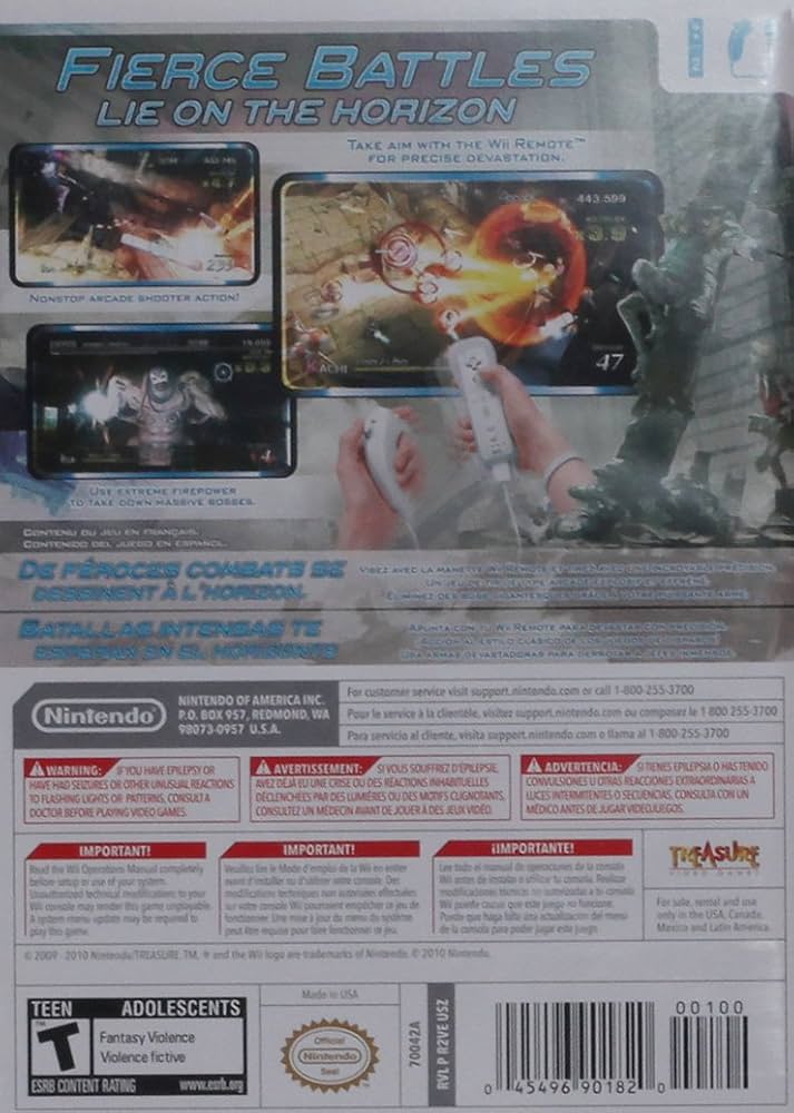 Amazon.com: Sin & Punishment: Star Successor - Wii : Video Games